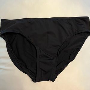 Lands’ End black bikini bottoms